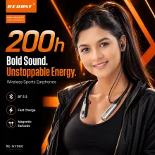 Recrsi NY-060 Power Beast Neckband (১০০% অরিজিনাল) - View 3